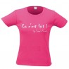 Tee shirt femme "Ca c'est fait ! "by Toma's Touch série les cultes humoristiques (1190