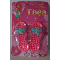 Chaussures de plage Miss Théa 15 cm (1402) - Toma's Touch Jouets