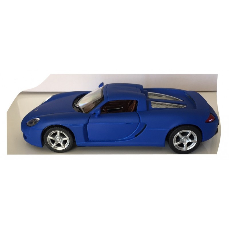 Porsche carrera GT bleue 1/36 eme (2170)