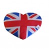 Peluche Coeur Union jack 25 cm (2312)