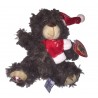 Peluche Ours de noël tout doux 20 cm (2346)