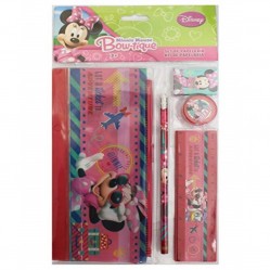 Set papeterie minnie Mouse (5 articles dont une trousse) (2486)