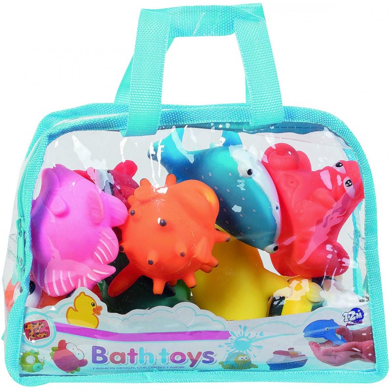 Jeux de bain : Sac 10 animaux du bain (2601)