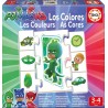 Educa : Jeu éducatif les couleurs pj masks 6 puzzles (2955)