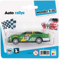 WDK :Véhicule miniature rallye 1/64 aléatoire (3005)