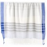 CUPID ANGEL Fouta Candy Bleu 180x90cm  (3081)