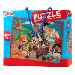 Puzzle enfant 45 pieces taille 29 x 39 cm Modèle aléatoire (3086)